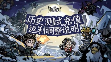 历史测试充值返利规则调整说明