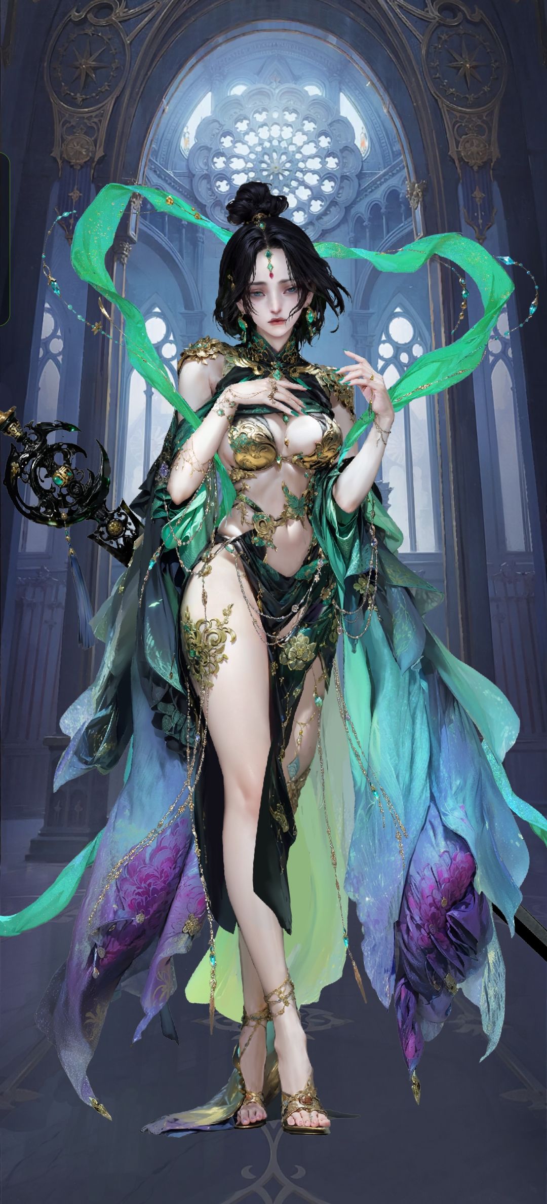 总感觉她后面这只脚看着别扭…… 1