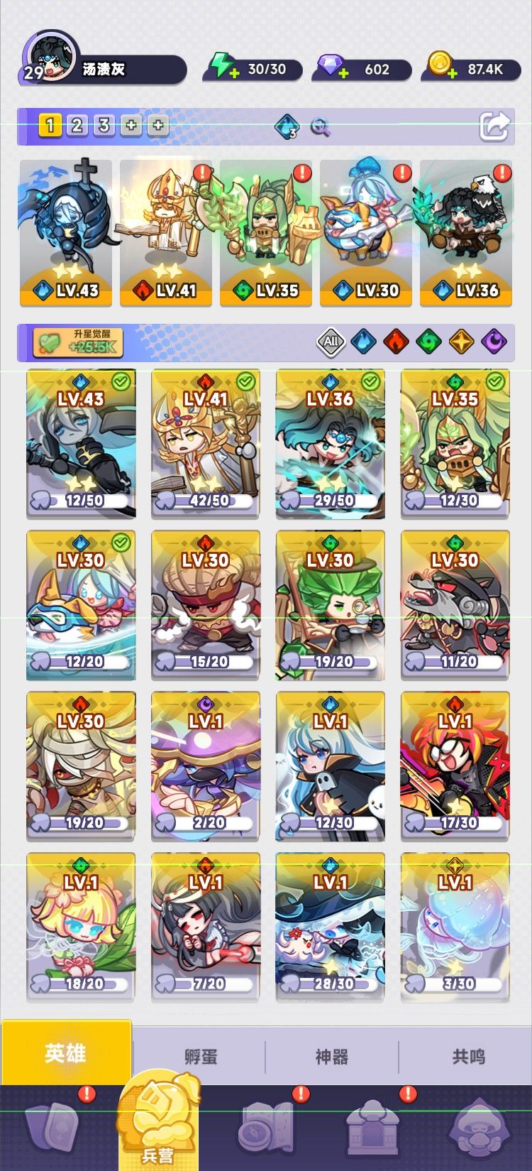 阵容分享 1