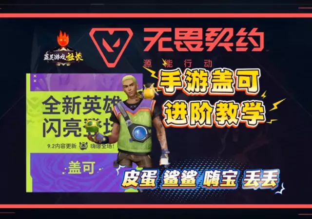 无畏契约手游盖可英雄进阶教学,详细知识点不容错过截图