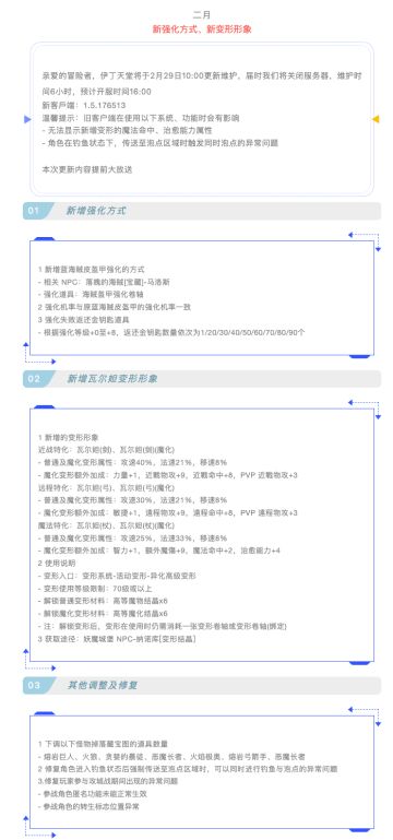 |伊丁天堂|应许之岛更新公告0229