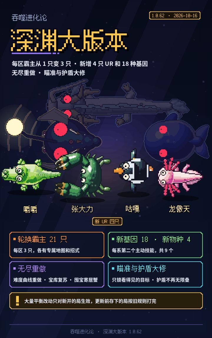2026年10月16日更新|深渊大版本更新截图