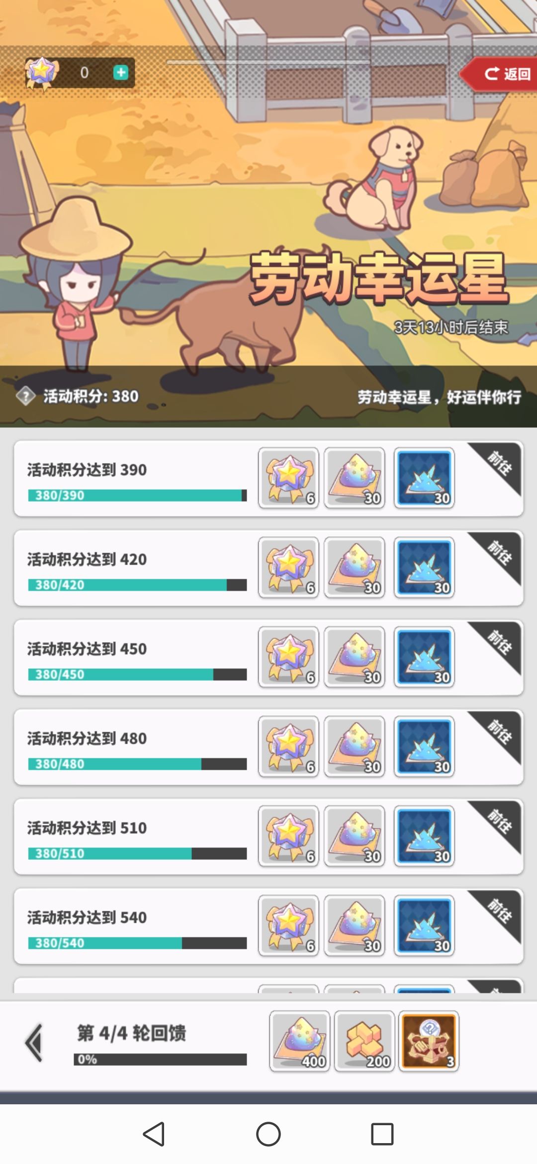 劳动幸运星 S201的第二个活动 2