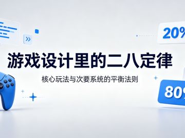 游戏设计里的“二八定律”
