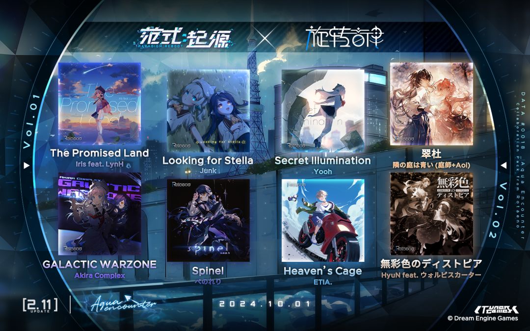 【转载】范式:起源×旋转音律 联动 2