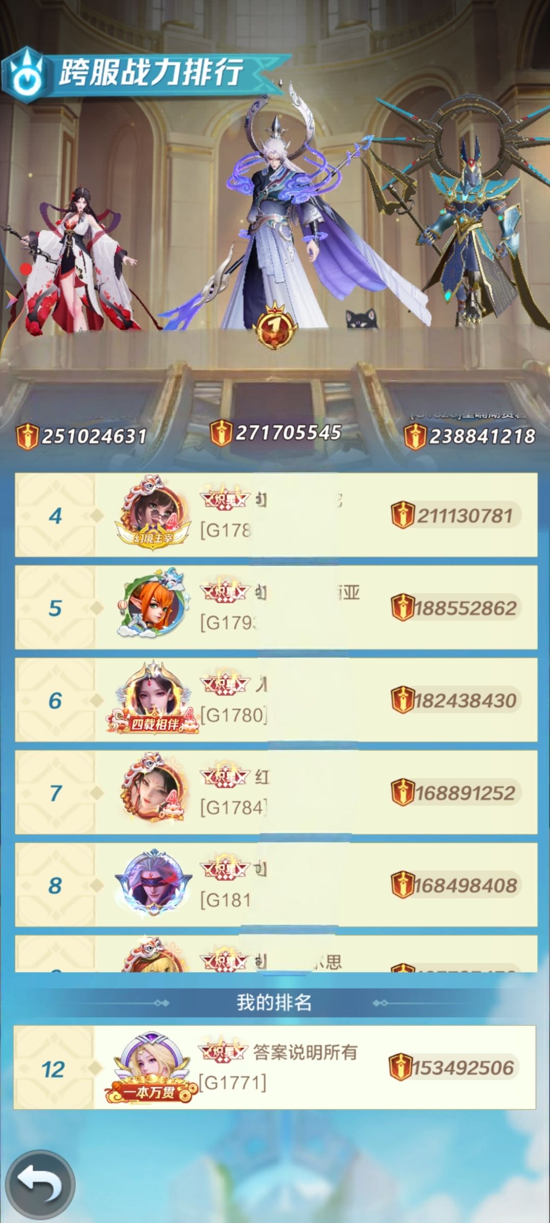 神庙难度是否与跨服第一有关? 4