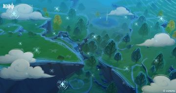 《原神》「原神音乐听歌报告」网页活动壁纸展示