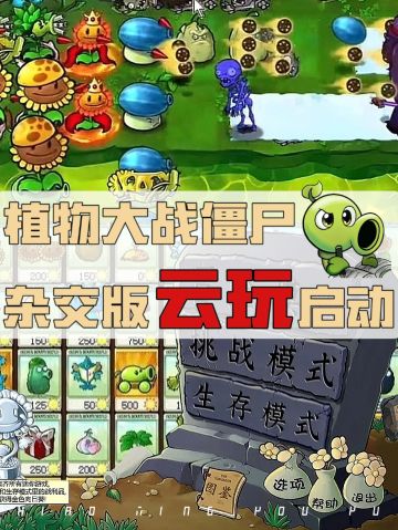 PVZ杂交版完胜续作❗️官方鼓励玩家创新⁉️