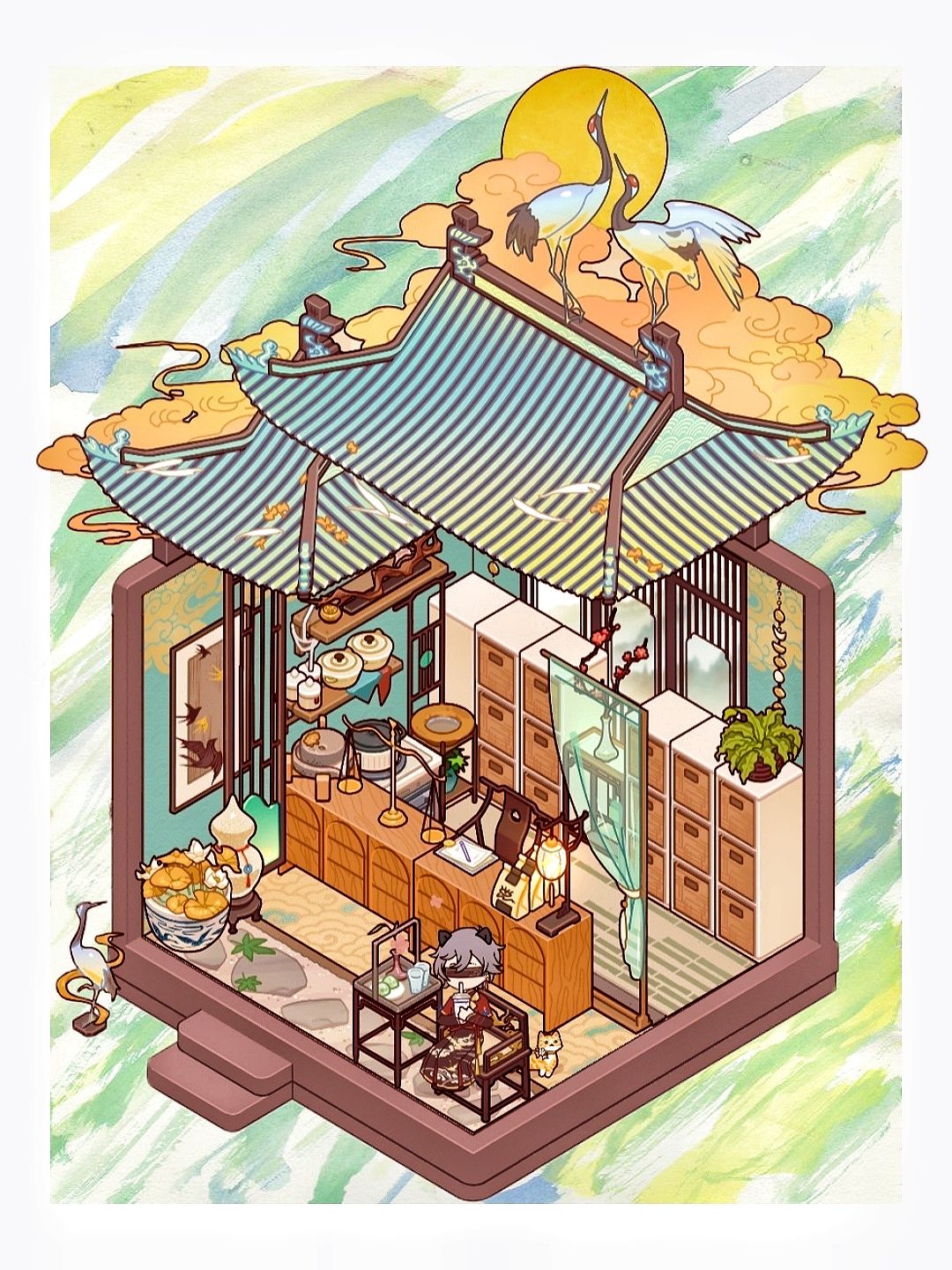 我的休闲时光|平房•《万寿堂药铺1.0》 1