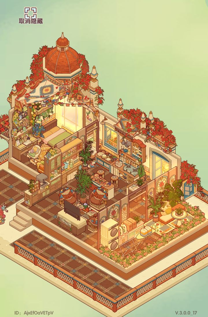 异域风情的小屋截图