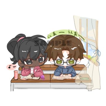 【去月球/rosawatts】微风拂过的校园时代.