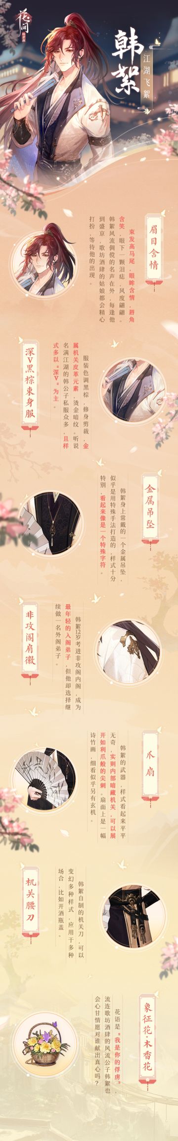 【笔绘君颜】角色图鉴——韩絮