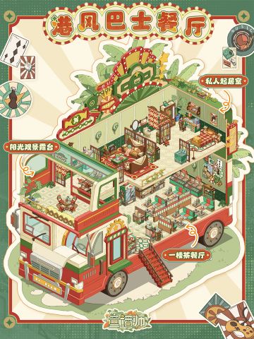灵感绘卷| 双层巴士爆改成复古港风餐厅？