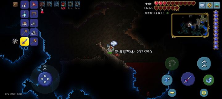 这是个啥，怎么还有个哥布林被绑起来了？截图