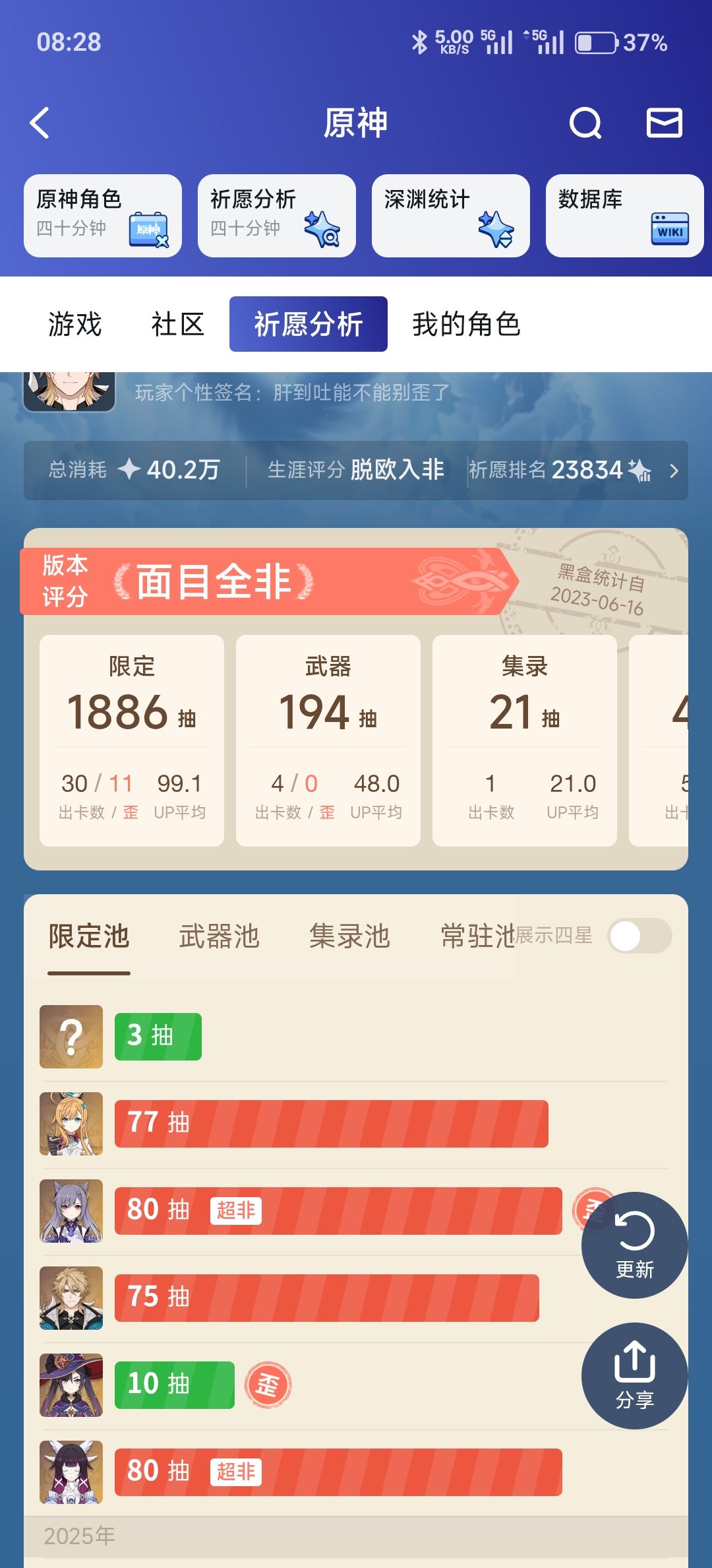 ε=(´ο`*)))唉 1
