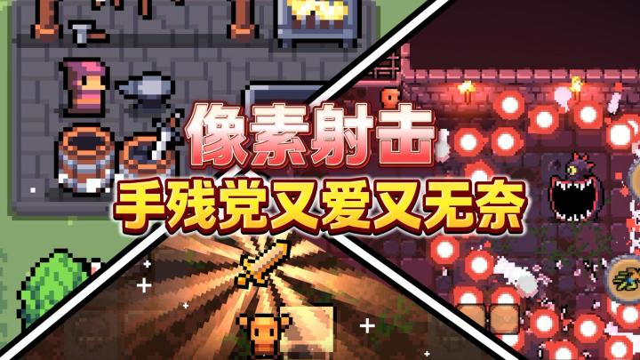 躲弹幕！刷装备！让手残党又爱又无奈的像素动作射击游戏截图