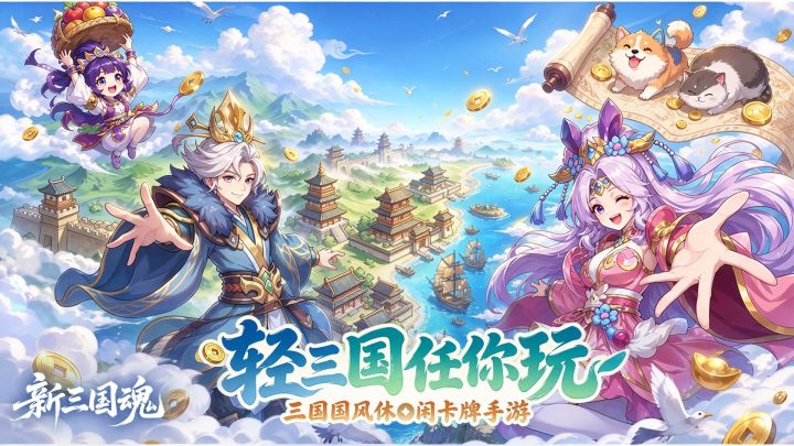 【预约开启】《新三国魂》名将少女集结！预约+发帖，抽1张京东卡截图