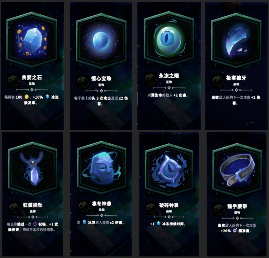 【神力】&【圣物】效果图鉴展示 6