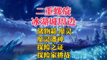 【二重螺旋】全地图收集攻略-冰湖城东区6