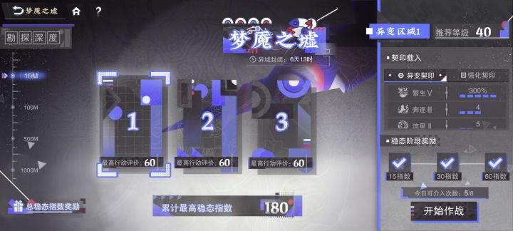 梦魇这次不能扫荡了么?截图