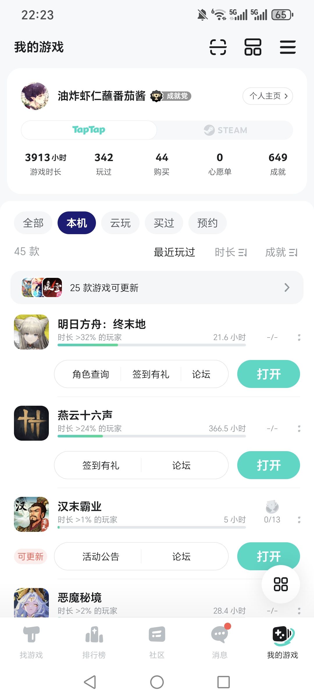 我都21小时了,才只大于百分之30的玩家? 1