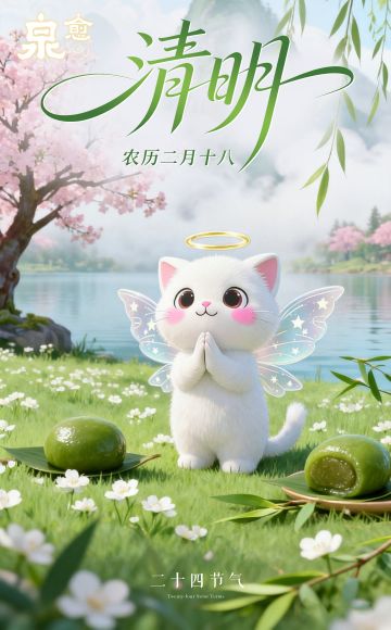 【泉愈】清明节气问候🌿