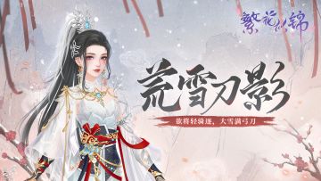 仙裳鉴赏 | 荒雪刀影