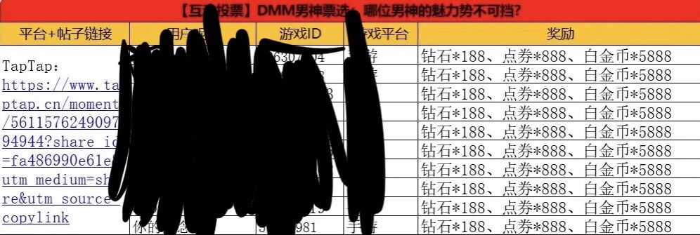 闻下那个斗图和男神票选的奖励有人发到了吗 2