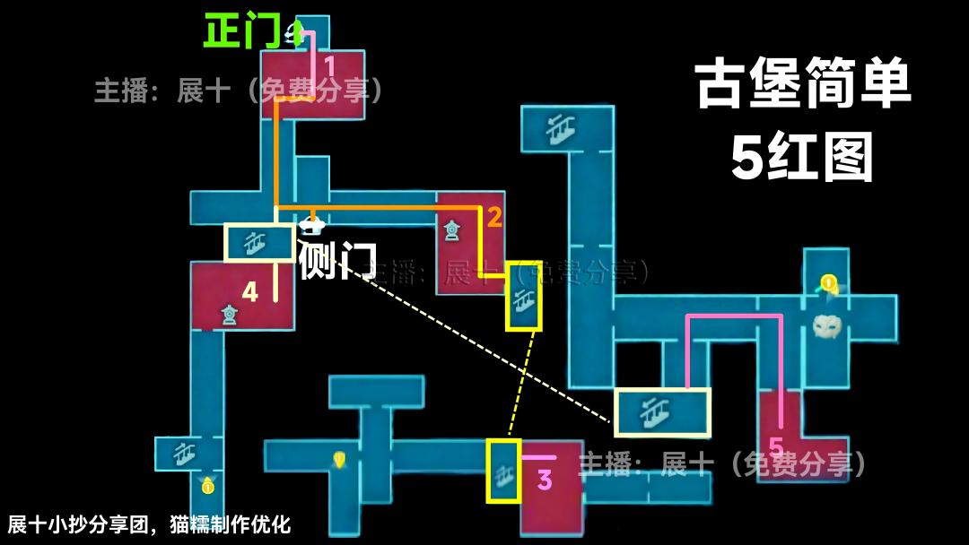 蛋仔派对(惊魂寻宝简单)左 2