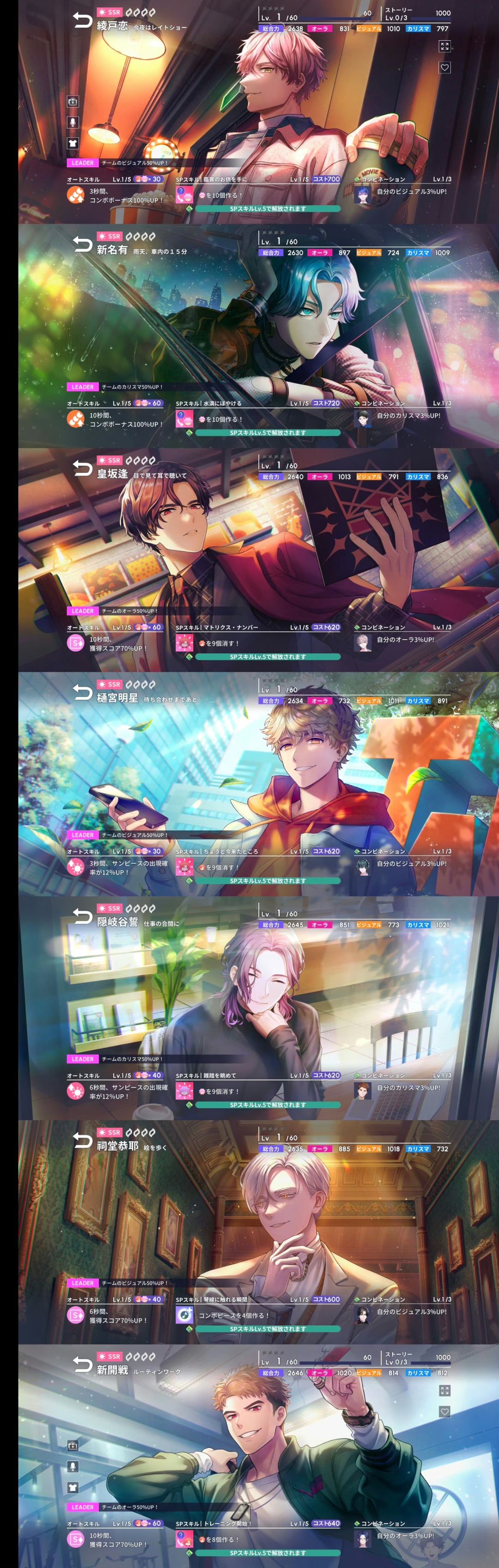 姐妹们绝品💕帅哥➕音游➕消消乐💞live2D可换装 2