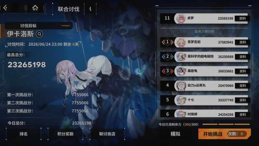 本期讨伐攻略 3