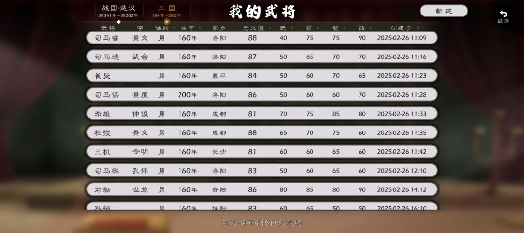 八王之乱剧本你们觉得多少个君主合适啊 2