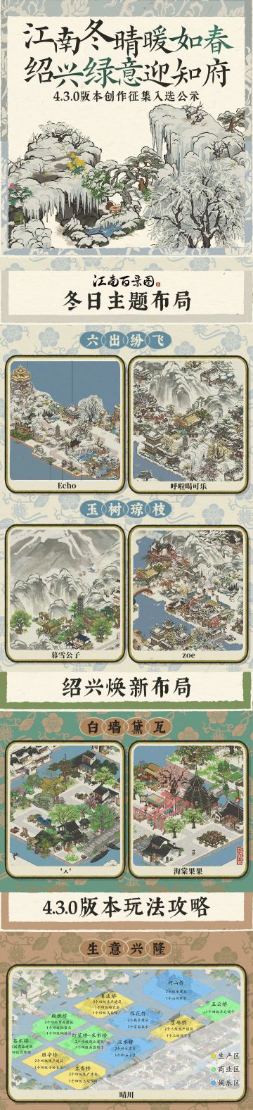 【4.3.0版本创作征集入选公示】