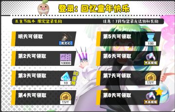 6月登录奖励版本预告