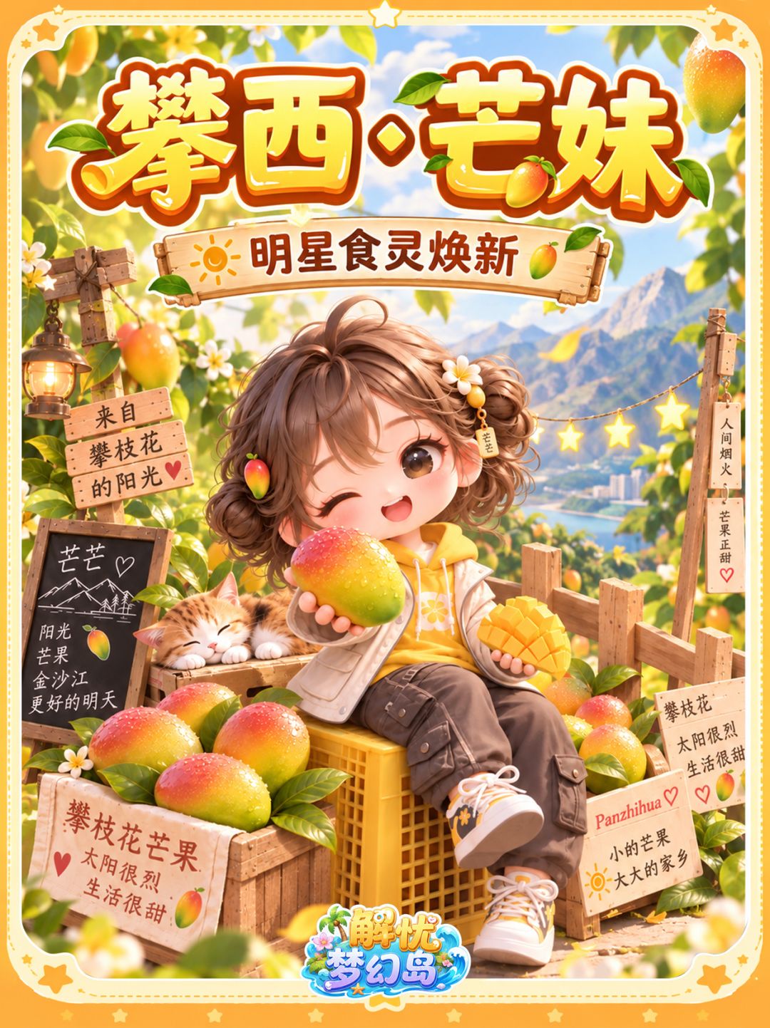 食灵预告 | 芒香远扬,甜赴海岛🥭 1