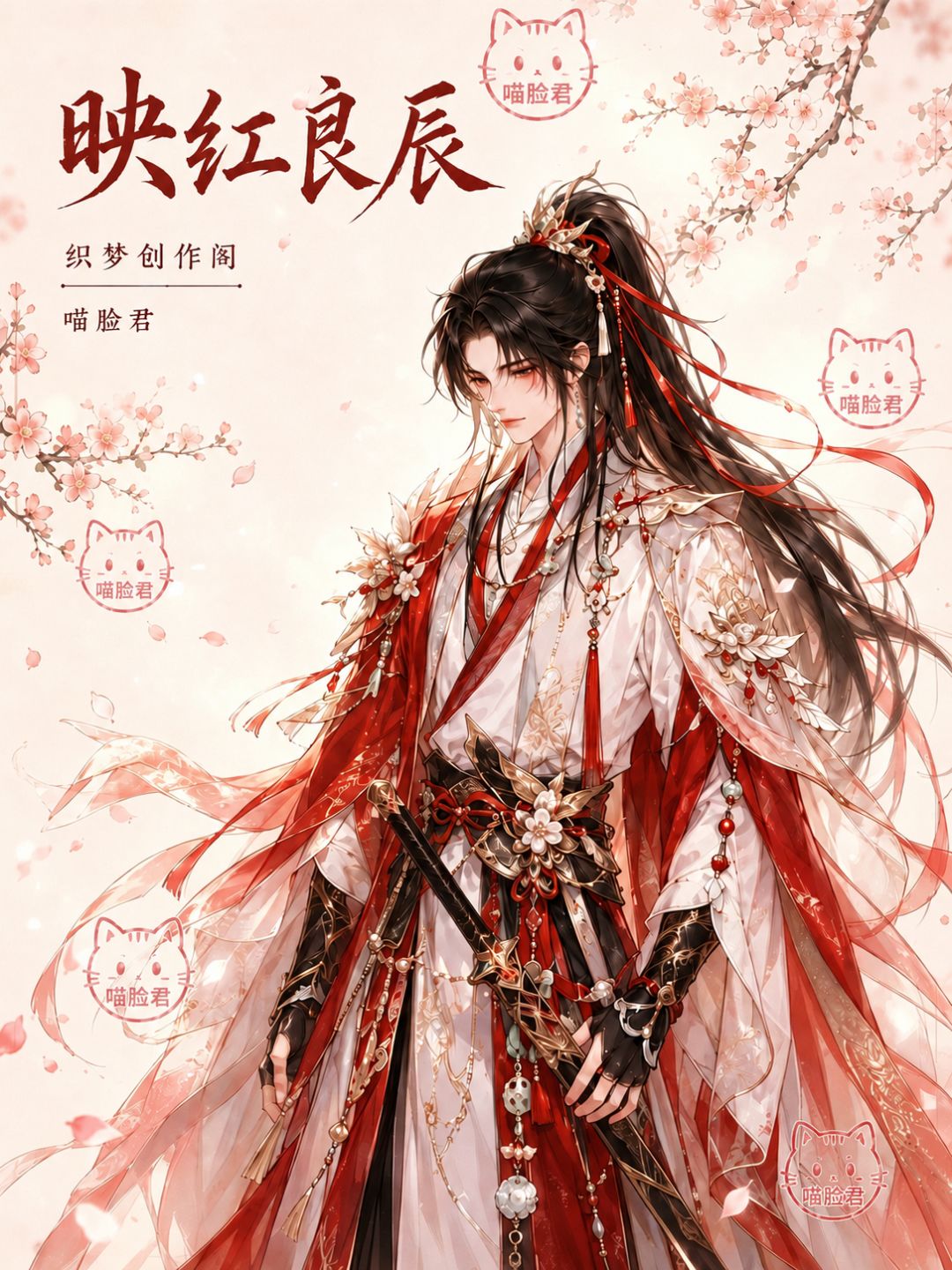 游戏角色设计稿🌺映红良辰*将军男装 1