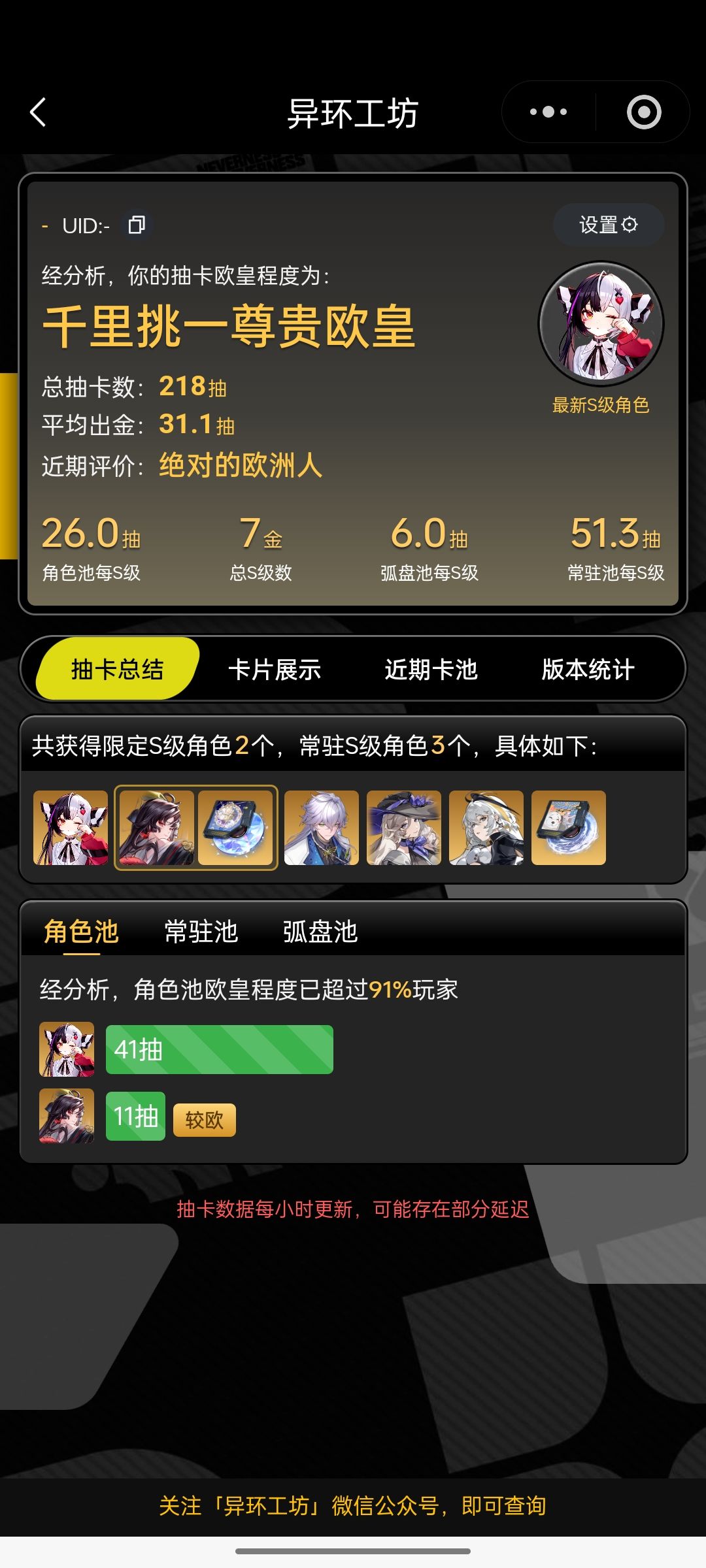 欧皇&非酋 2