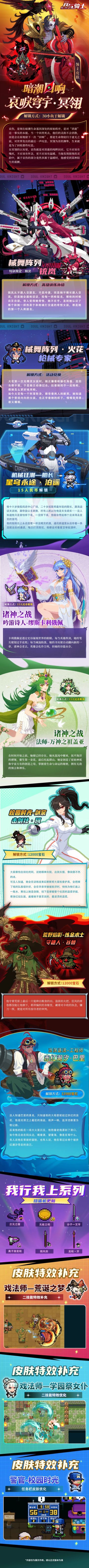 【快讯】元气骑士多款新皮肤及优化即将上线