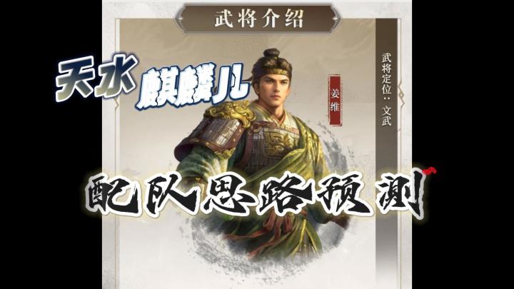 天水麒麟儿!姜维配队思路讲解截图