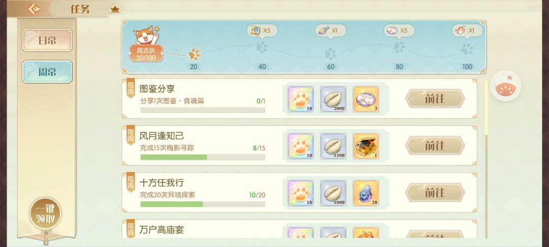 周活跃做不满啊? 1