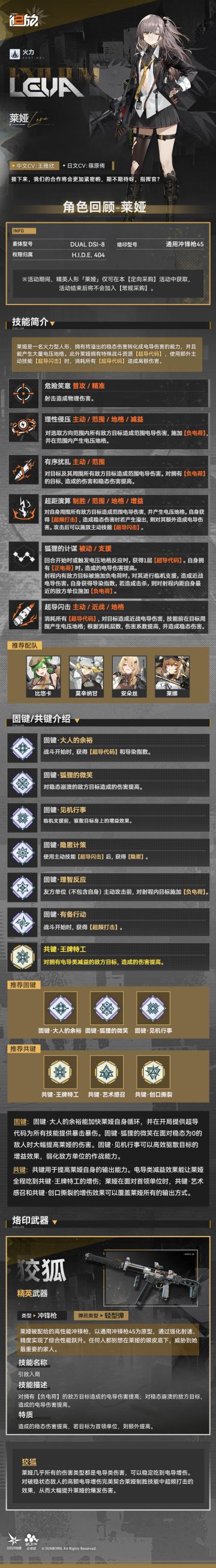 ✦角色复刻 · 莱娅✦