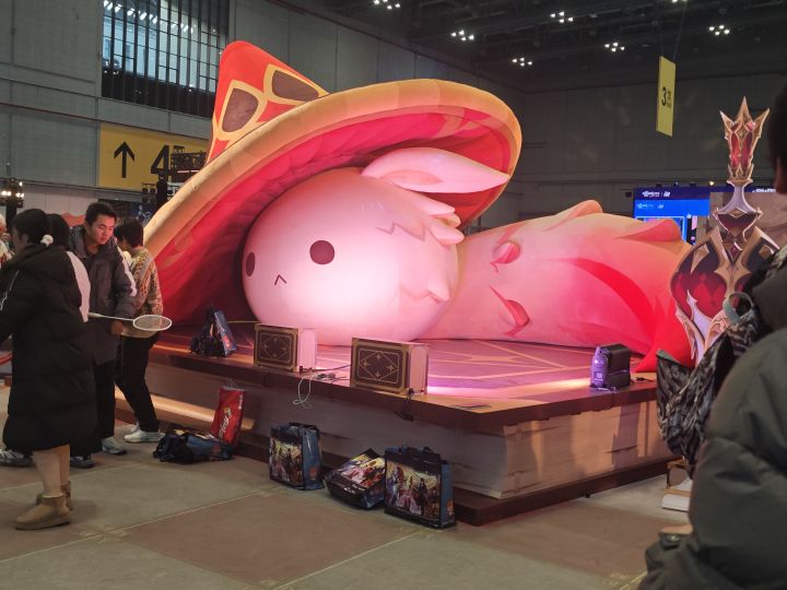在现场看的原神前瞻截图