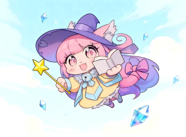 「卡普拉的魔法涂鸦间」晶核小魔女!截图