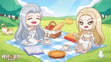 超神壁纸｜凯莎鹤熙第二次出游！