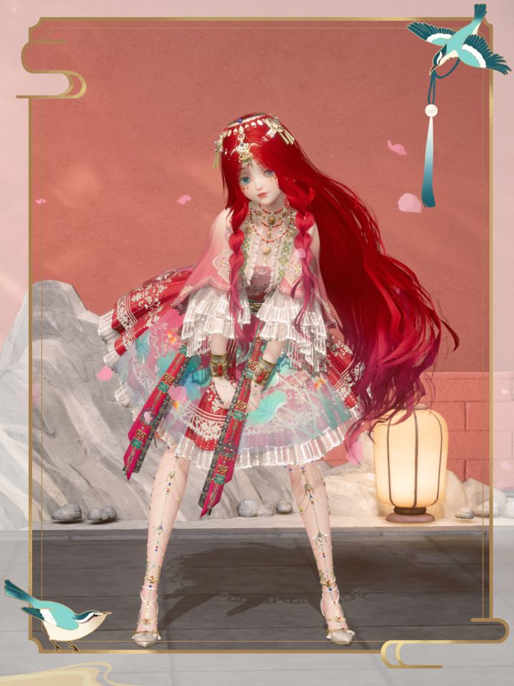 西域的魔教妖女姊妹篇——妹妹
一直觉得这件裙子很好看遂搭之#玩转以闪仙侠风穿搭截图
