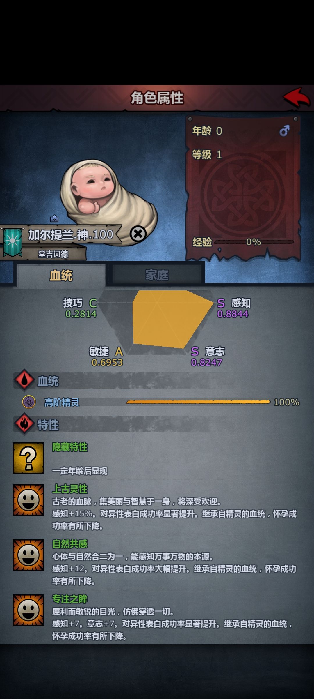 喜报,萌新第一个上自专,主角的第八代 1