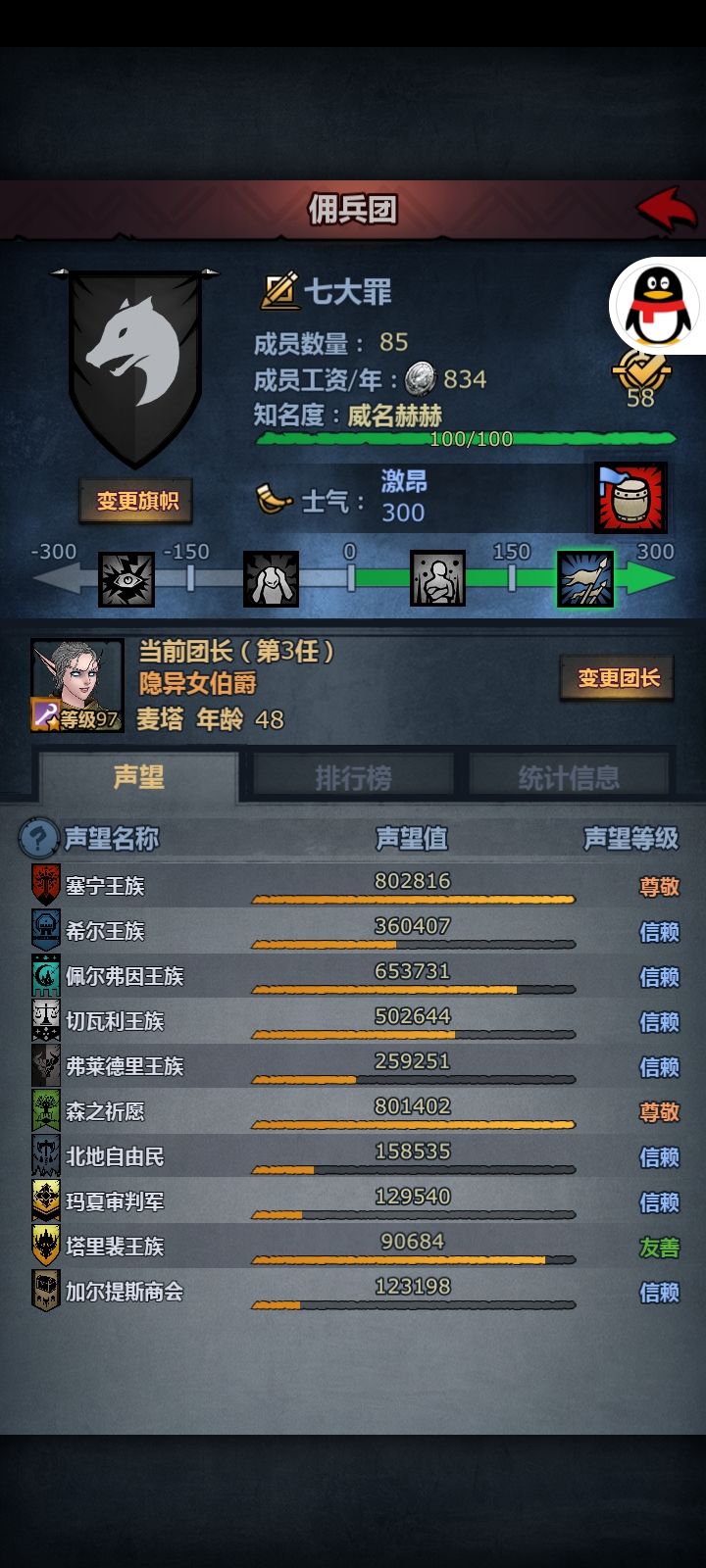 离谱啊,才发现佩儿还没尊满血公爵都有了截图