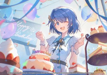 🎉桐谷遥生日贺图公开！