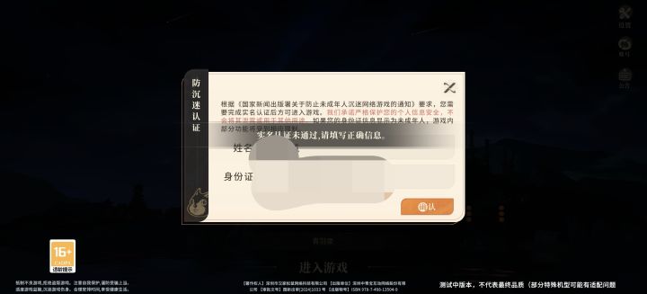 实名验证一直不通过咋回事截图