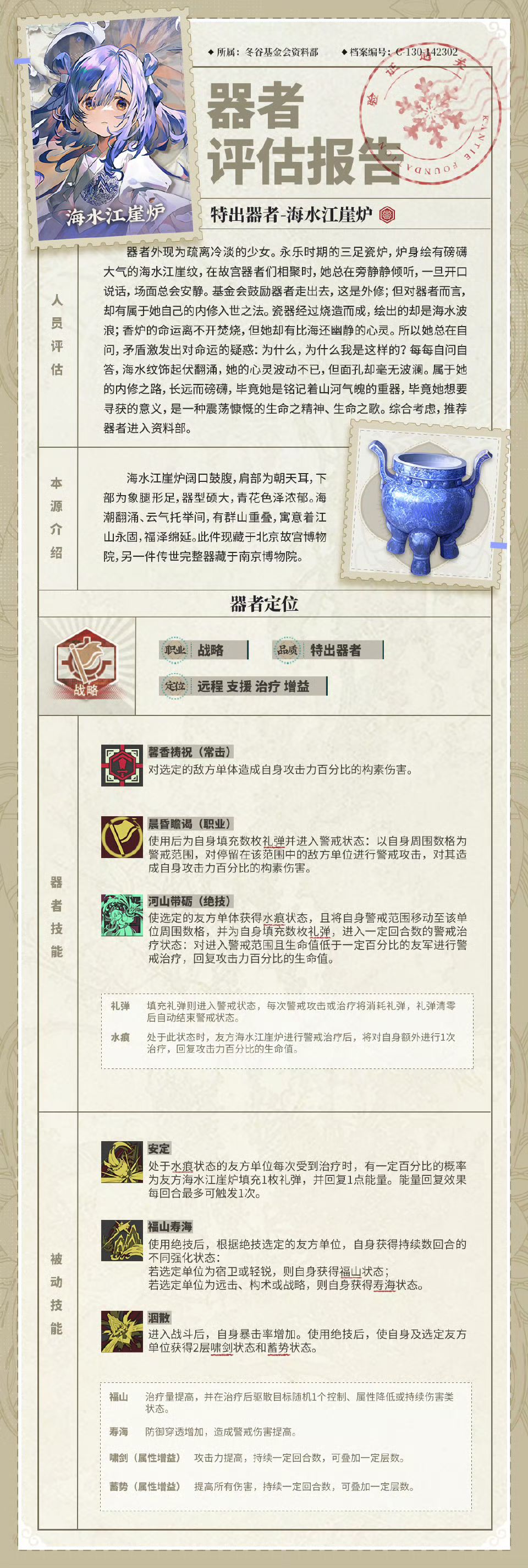 “海水江崖炉”分析及抽取建议 3